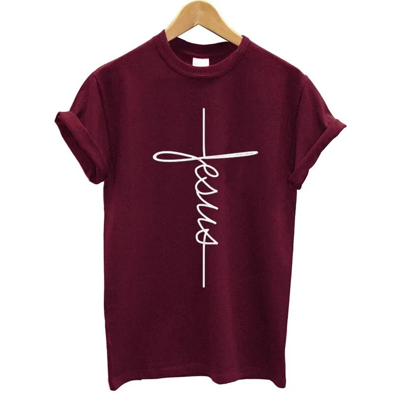 Christian Cross Female T-Shirt