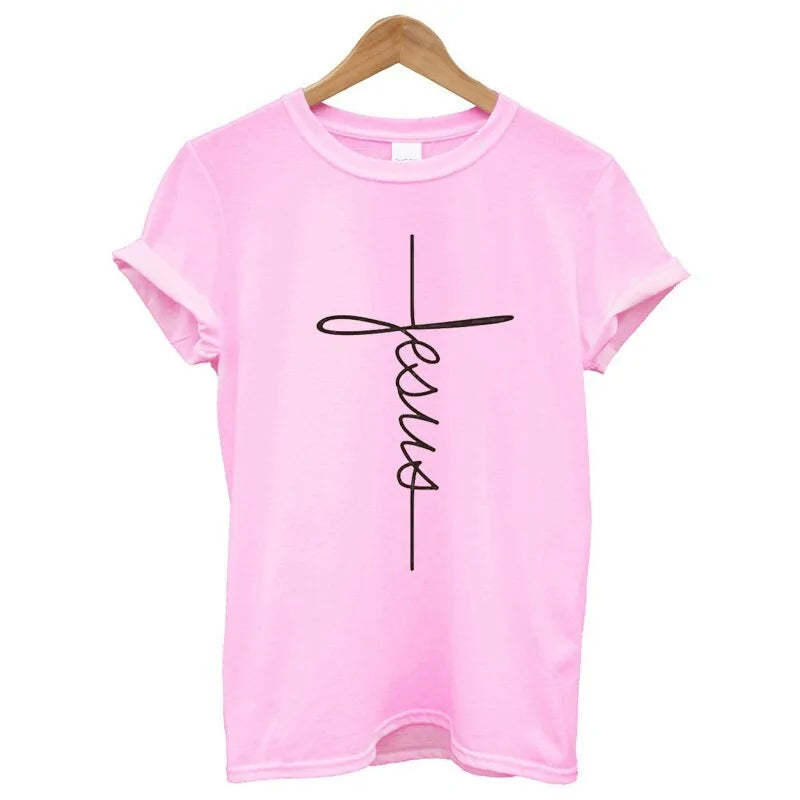 Christian Cross Female T-Shirt