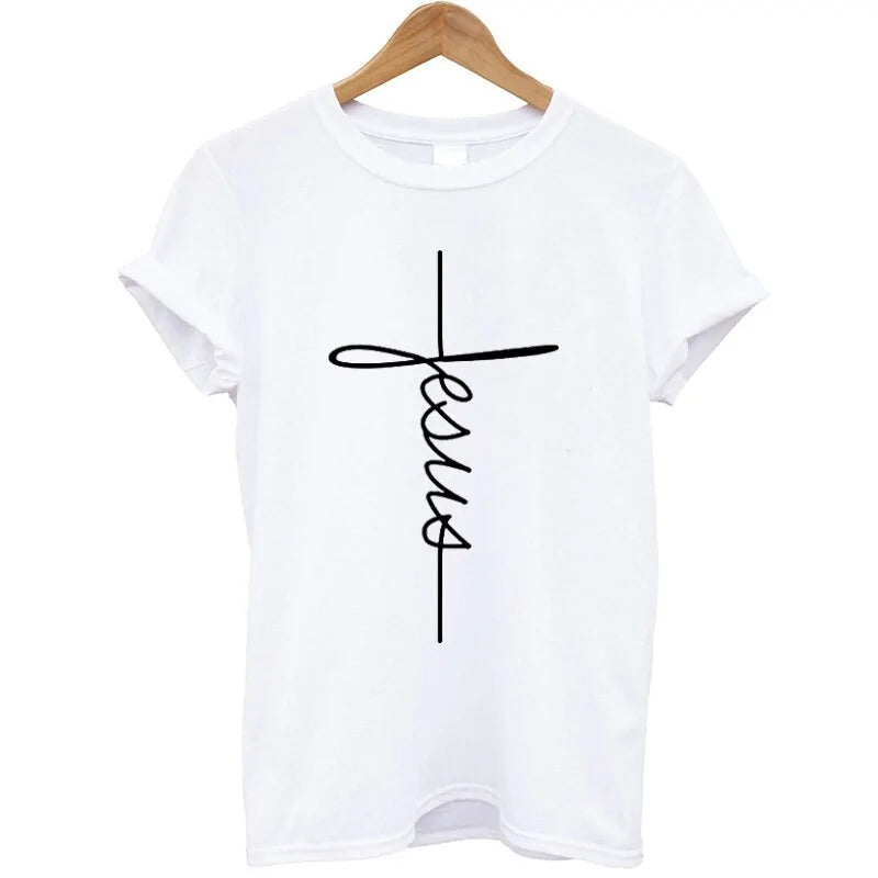 Christian Cross Female T-Shirt