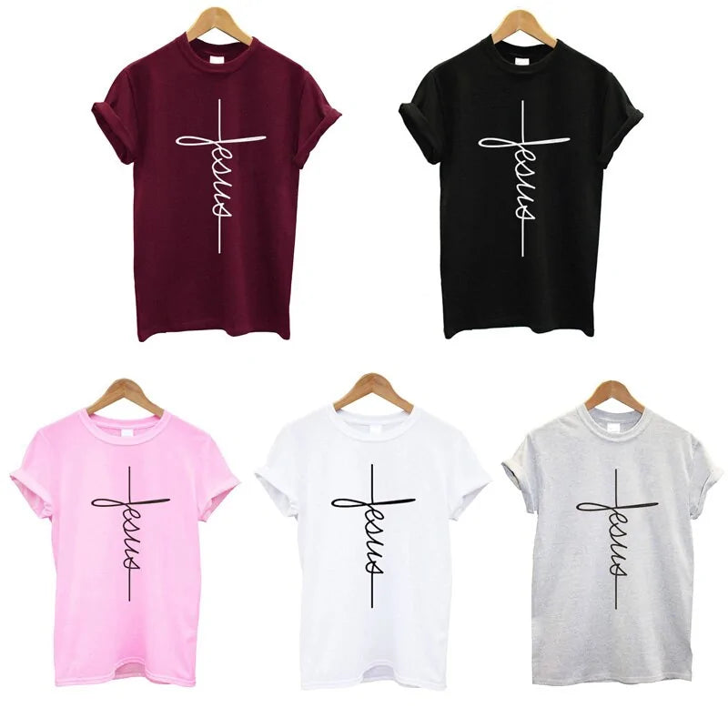 Christian Cross Female T-Shirt